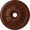 Ekena Millwork Tomango Egg & Dart Medallion (Canopies up to 6 3/4"), 27 7/8"OD x 3 7/8"ID x 2 1/2"P, Mahogany CM27TOBMC - alternate 1